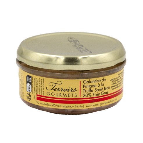 Galantine de pintade à la truffe Saint Jean 20% foie gras