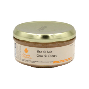 Bloc de foie gras de canard origine France