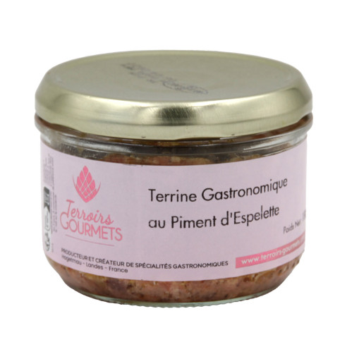 Terrine gastronomique au piment d'Espelette