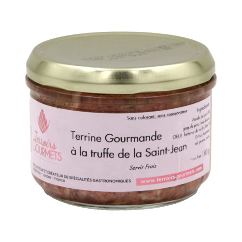 Terrine gourmande à la truffe Saint Jean