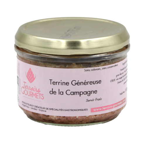 Terrine généreuse de la campagne