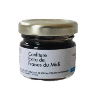 Confiture extra de fraises du midi