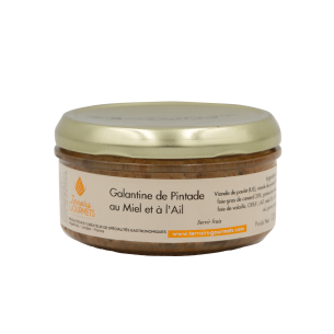 Galantine de pintade au miel et à l'ail