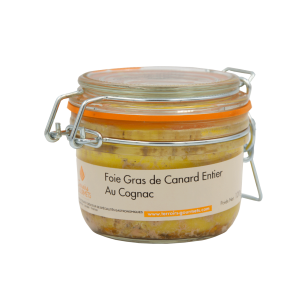 Foie gras de canard entier au cognac