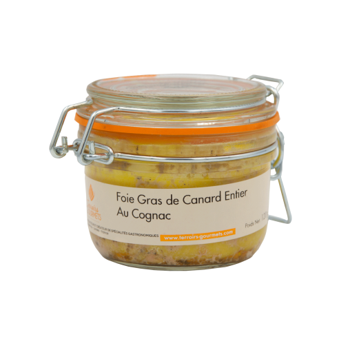 Foie gras de canard entier au cognac