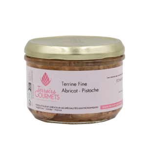 Terrine fine abricot - pistache
