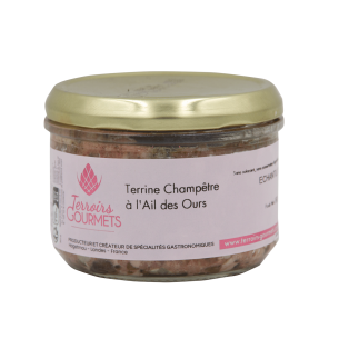Terrine champêtre à l'ail des ours