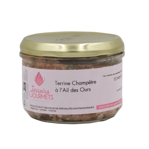 Terrine champêtre à l'ail des ours