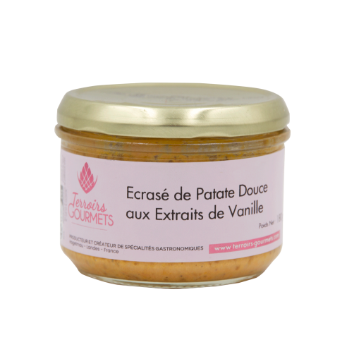 Écrasé de patates douces aux extraits de vanilles