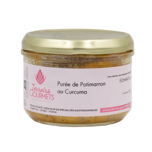 Purée de potimarron au curcuma