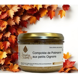 Compotée de Potimarron aux oignons