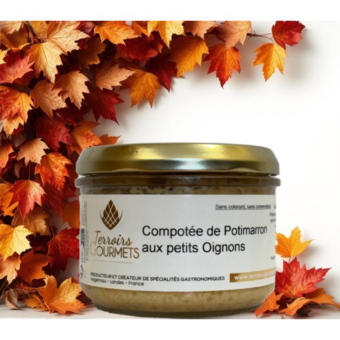 Compotée de Potimarron aux oignons