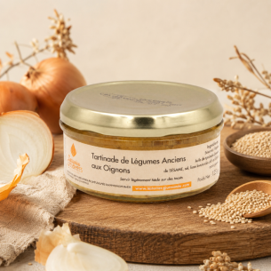 Tartinade de légumes anciens aux oignons