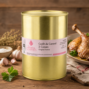Confit de canard IGP Sud Ouest 2 cuisses (boite)