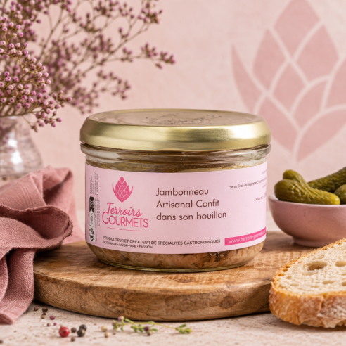 Jambonneau artisanal confit dans son bouillon
