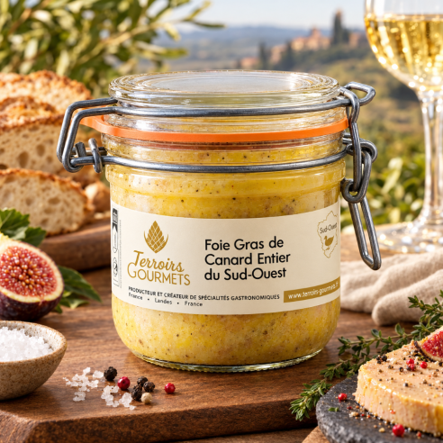 Foie gras de canard entier du Sud-Ouest