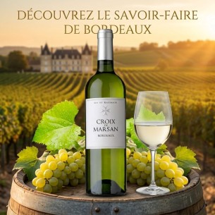 Croix de Marsan AOC Bordeaux Supérieur blanc sec