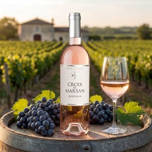Croix de Marsan AOC Bordeaux Supérieur rosé
