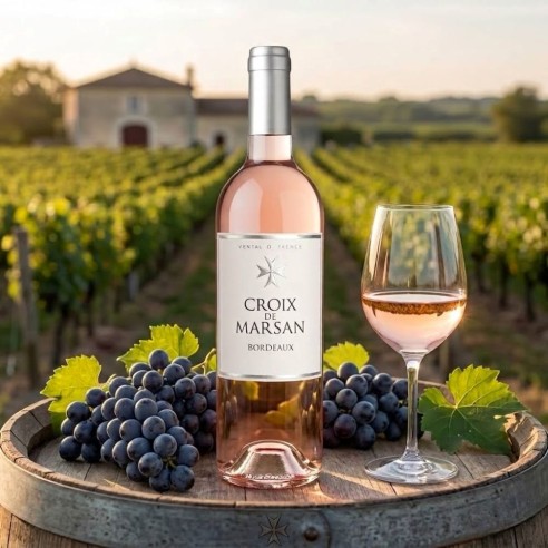 Croix de Marsan AOC Bordeaux Supérieur rosé
