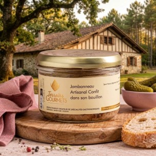 Jambonneau artisanal confit dans son bouillon